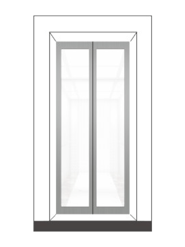 Nội thất thang máy chở khách giả đá cẩm thạch